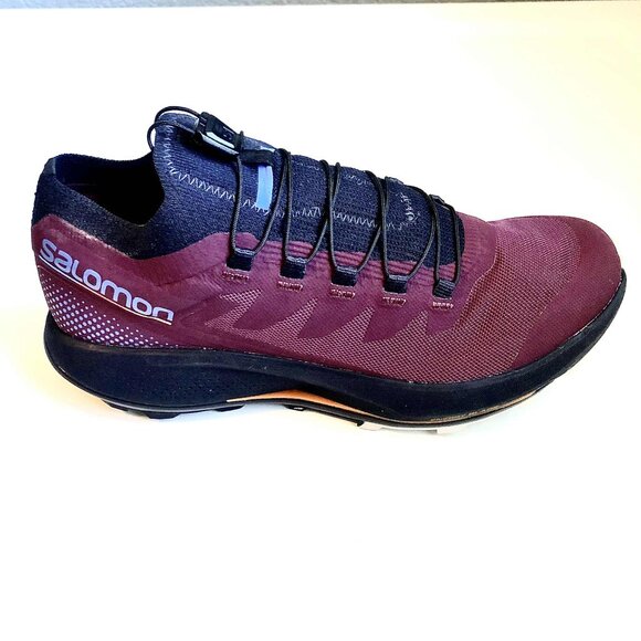 NEW SALOMON Pulsar Trail Pro Energy Surge Athletic Shoe Grape Wine 9.5 MSRP $220 - Picture 4 of 9